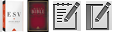 Examples of Library items added to the toolbar